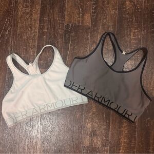 Under Armour Sports Bra Duo - White and Gray XL